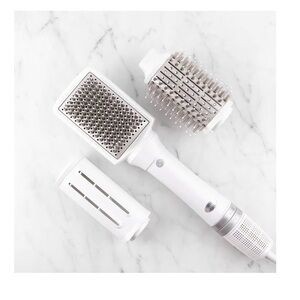 Drybar Reserve 3-in-1 Blow-Dryer Set in White and Gray NIB